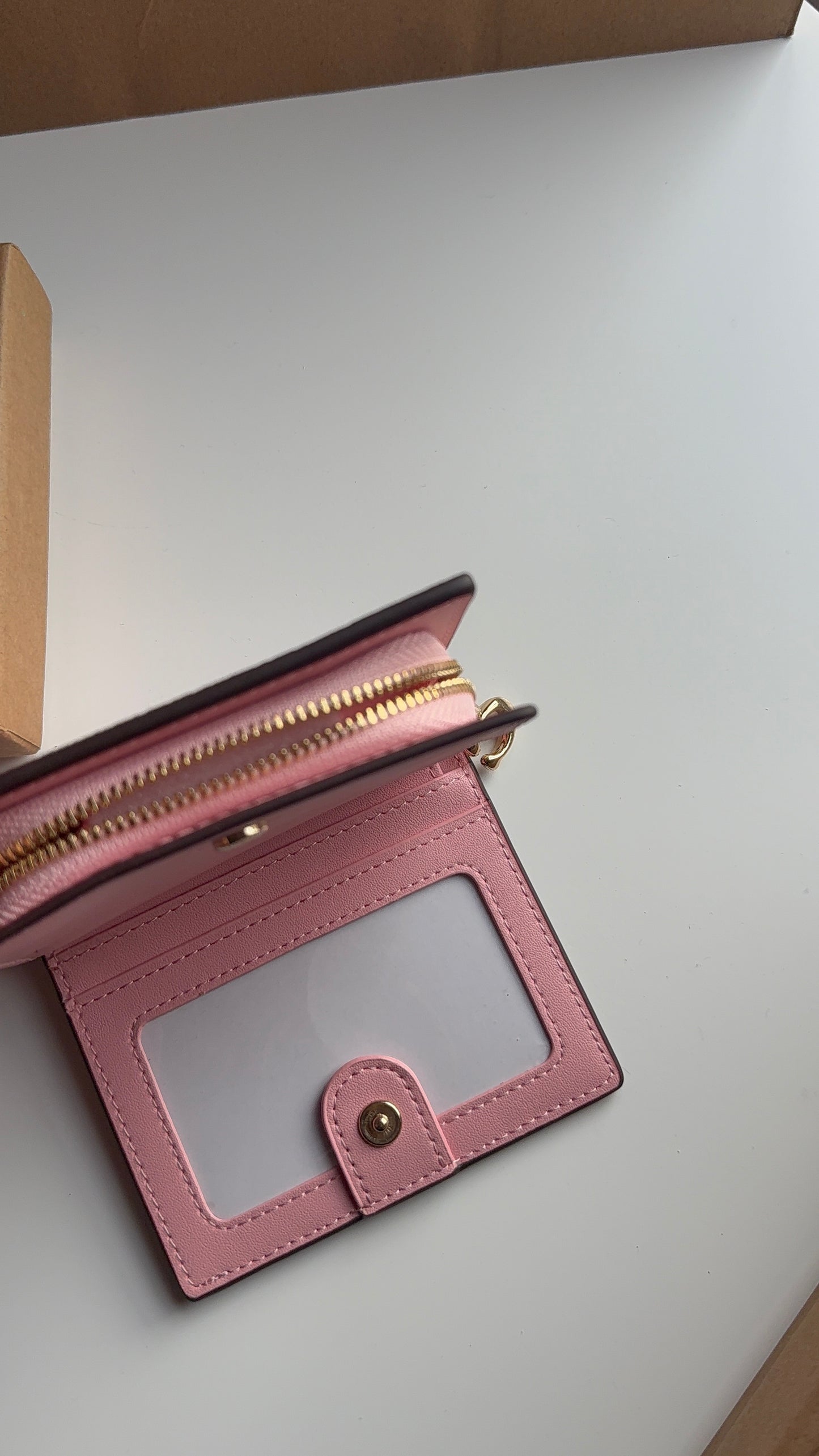 🎀small baby pink wallet