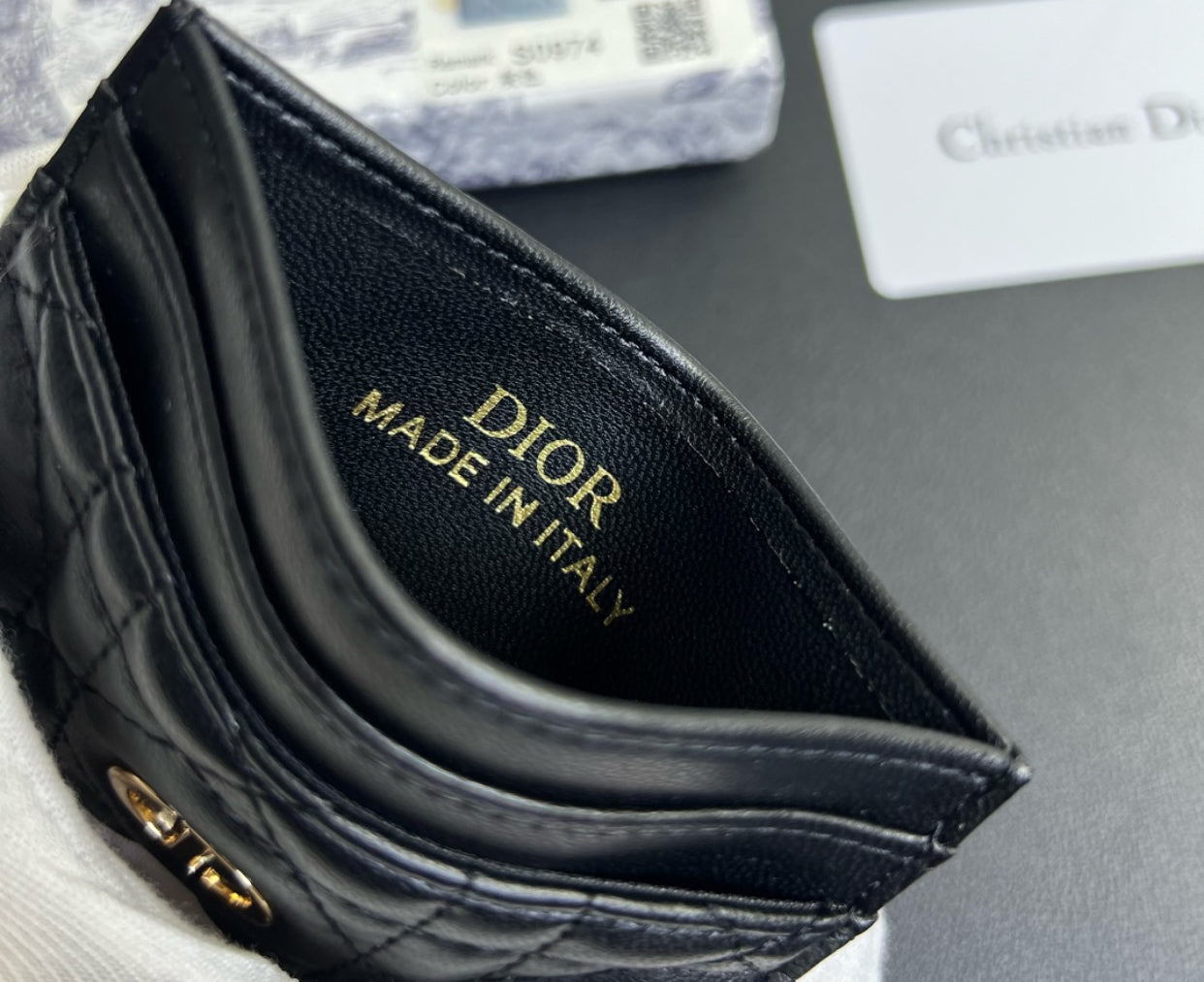 Black CD card wallet