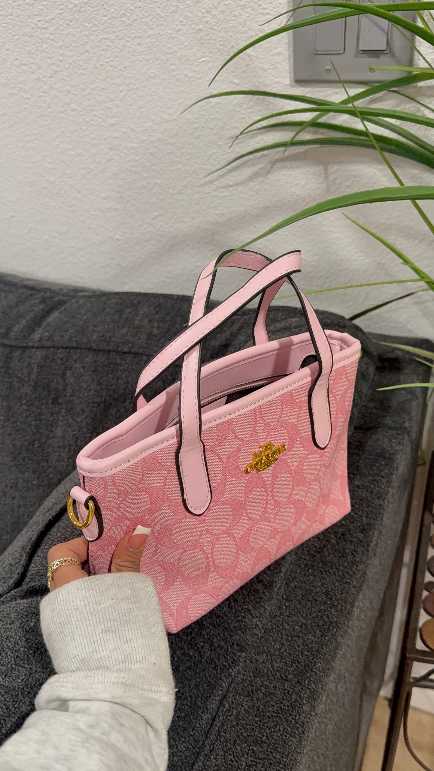 Small pink purse