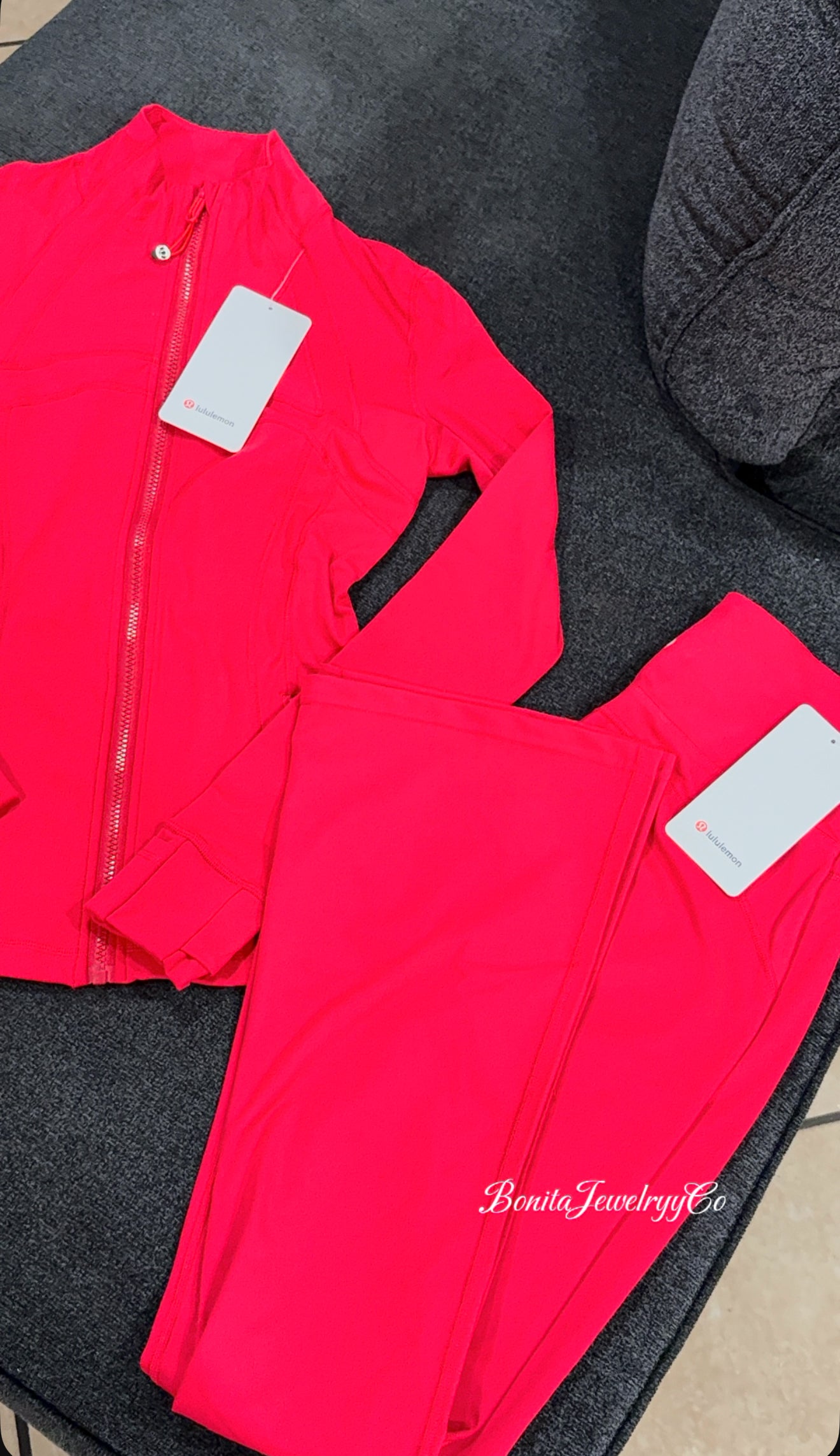 Reddish Lulu jacket with flared leggings set