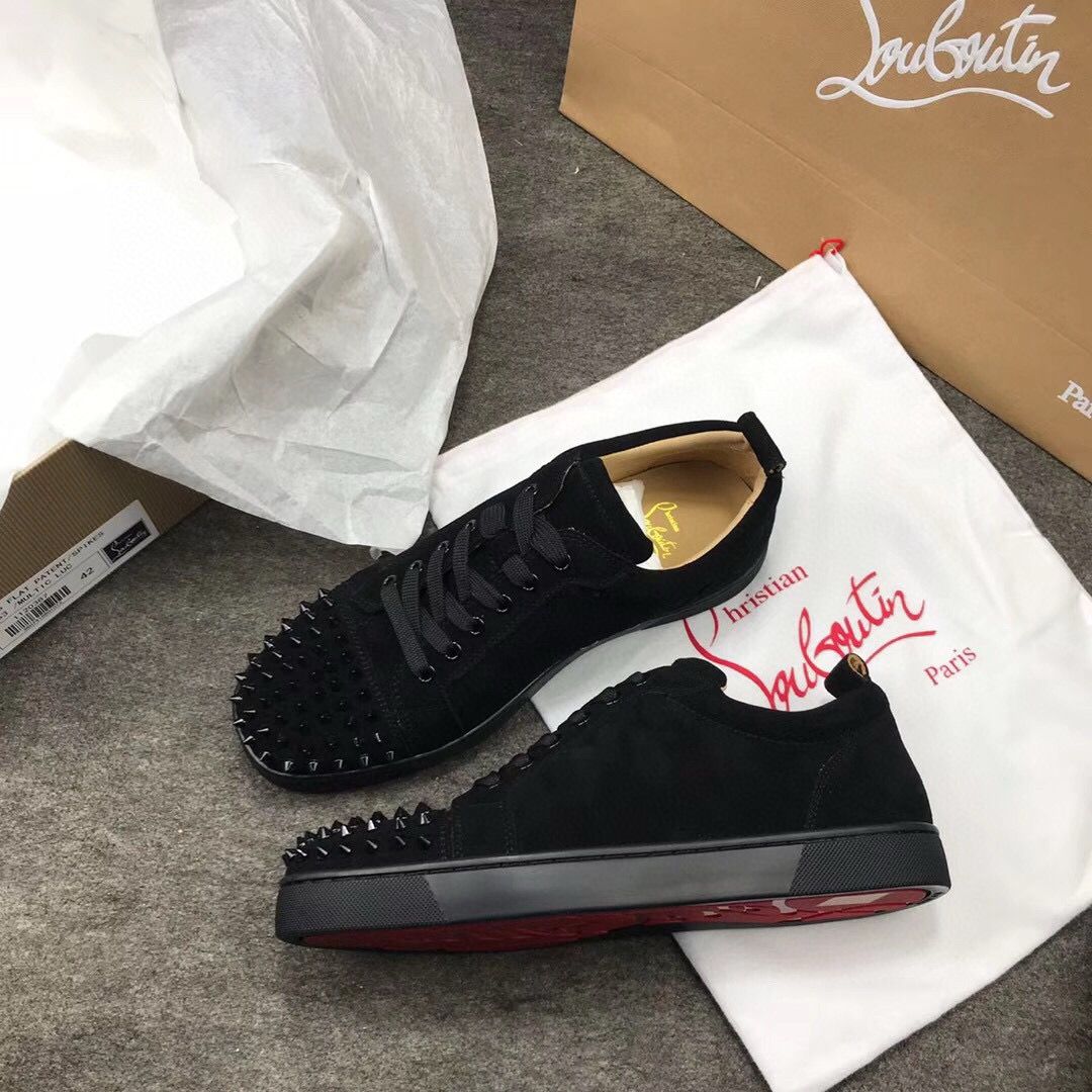 Red sole shoes for men & woman with box