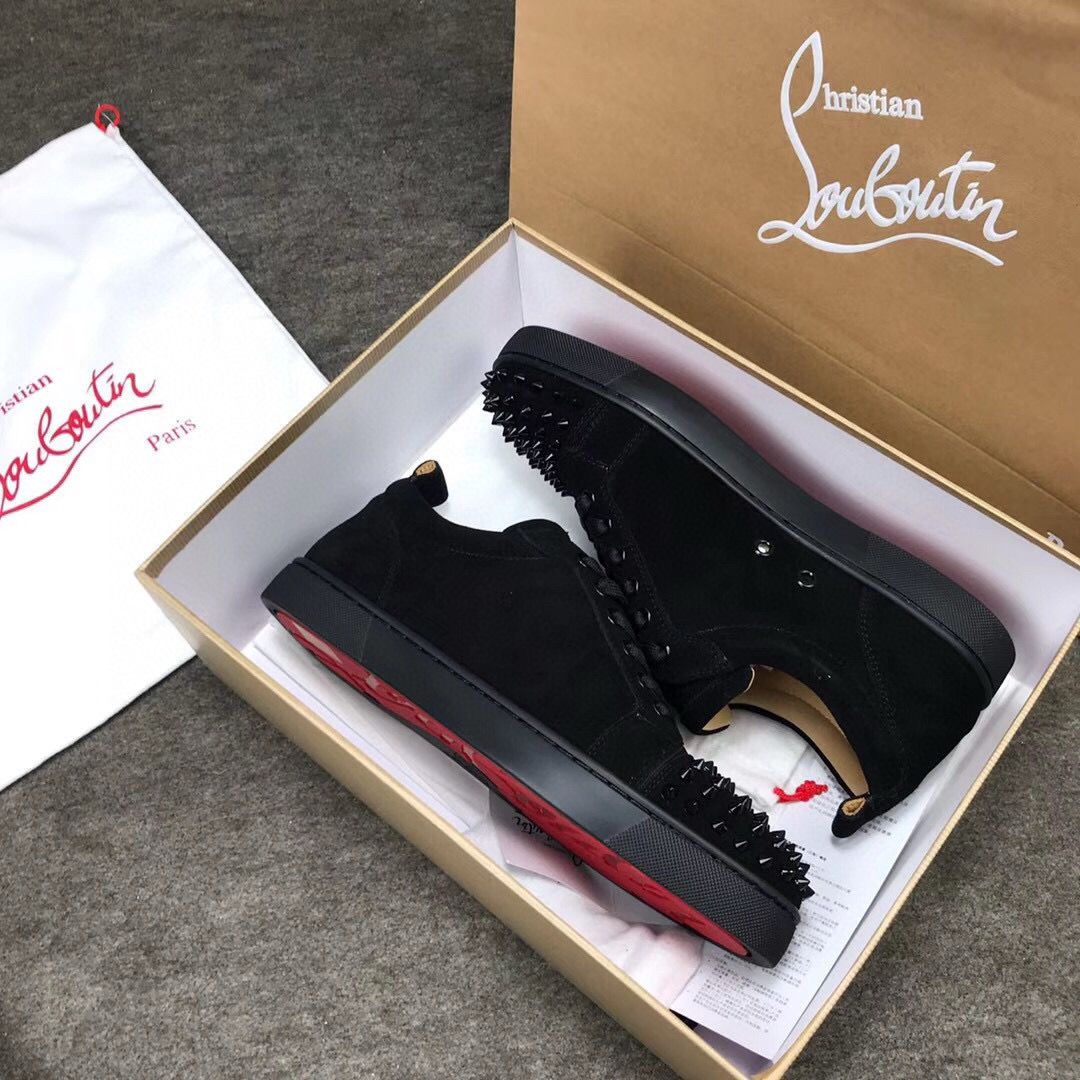 Red sole shoes for men & woman with box