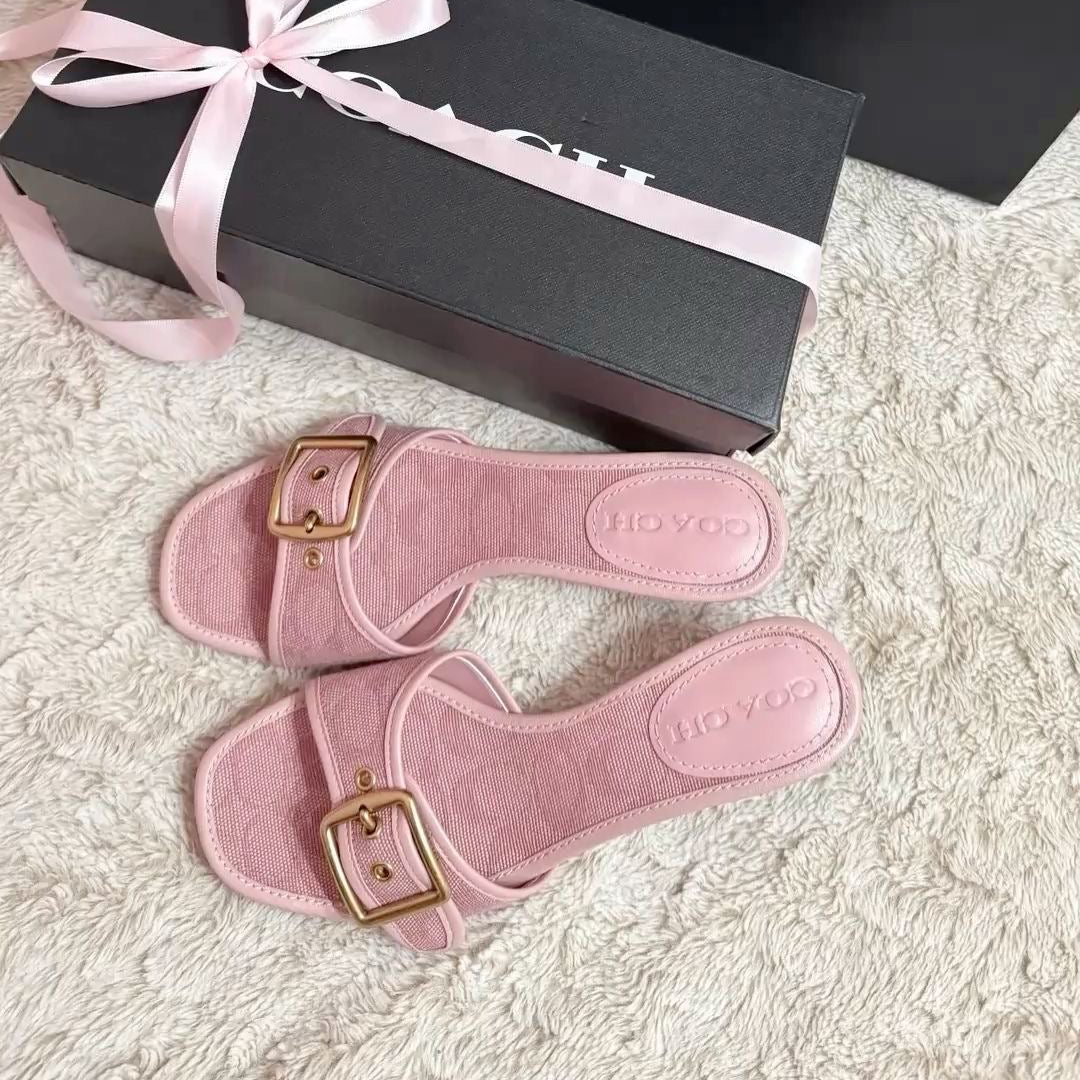 Pink kitten heels - no box