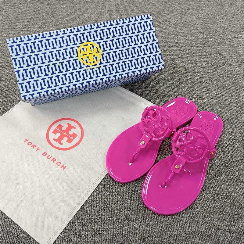 Plain hot pink TB slides ( No Box )