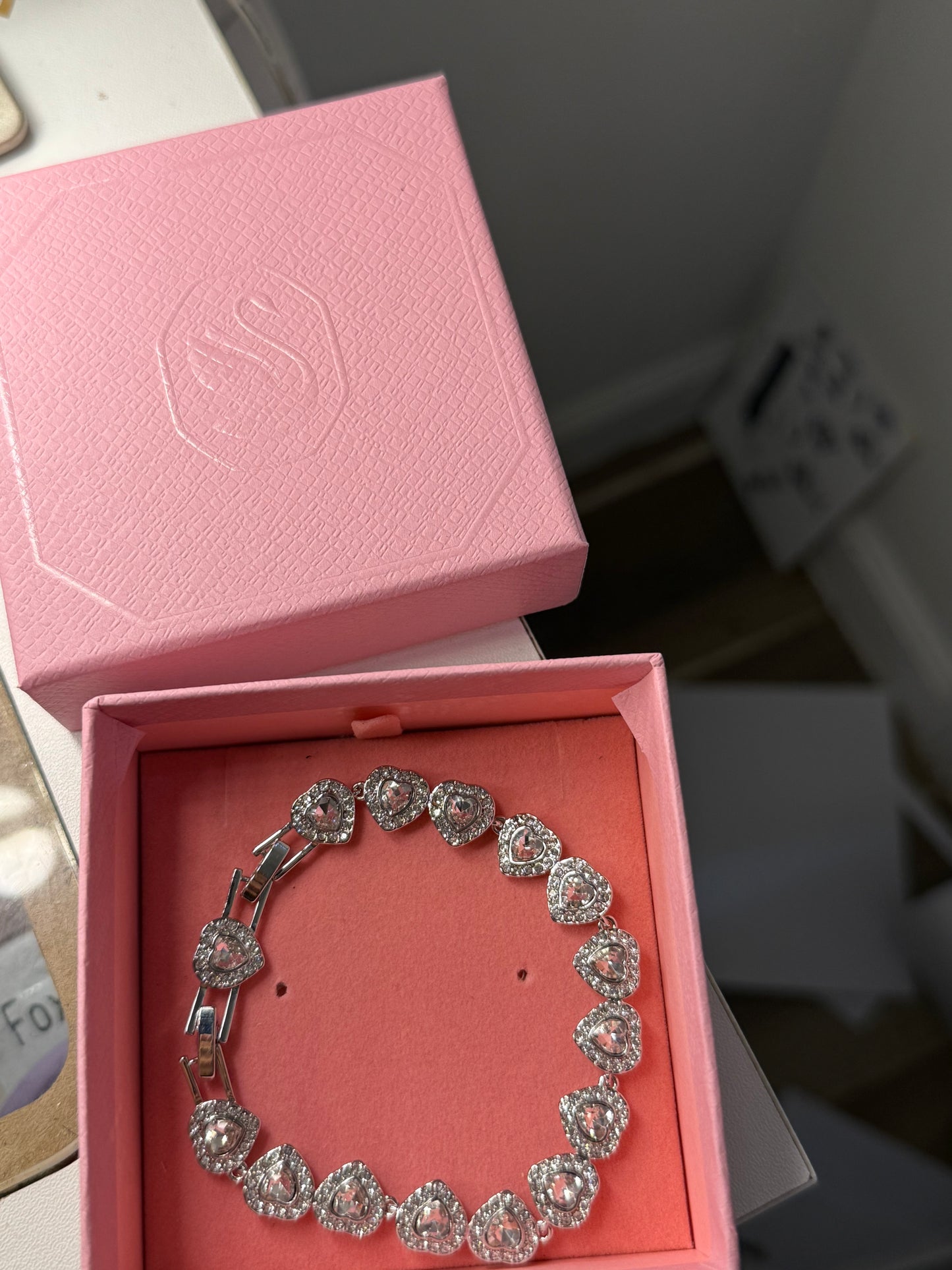 Heart bracelet - ready to ship
