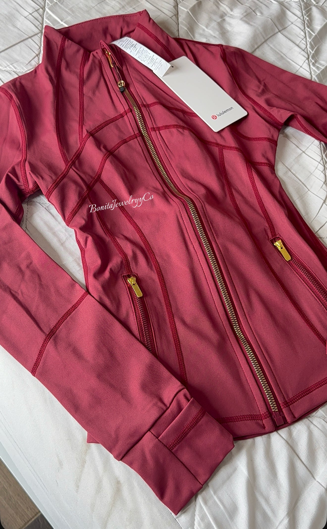 Burgundy Lulu jacket