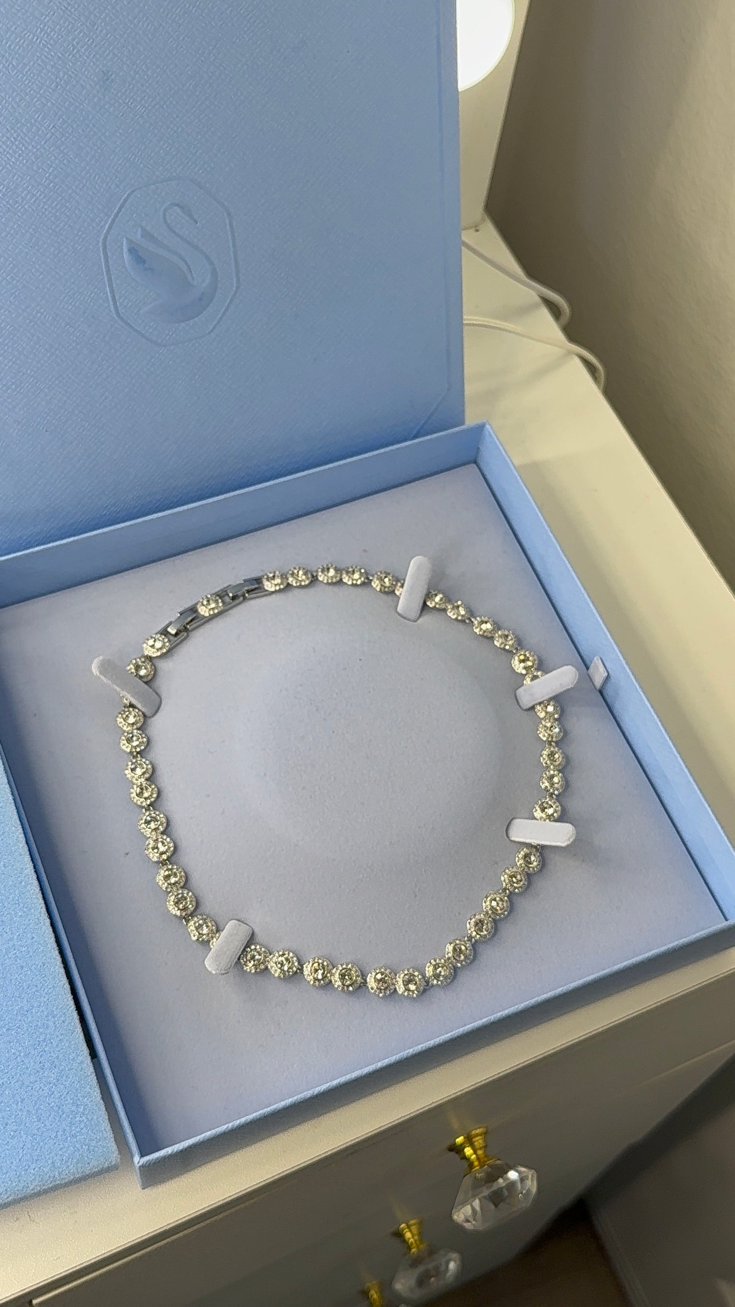 Angelic chocker necklace- Available in all colors .