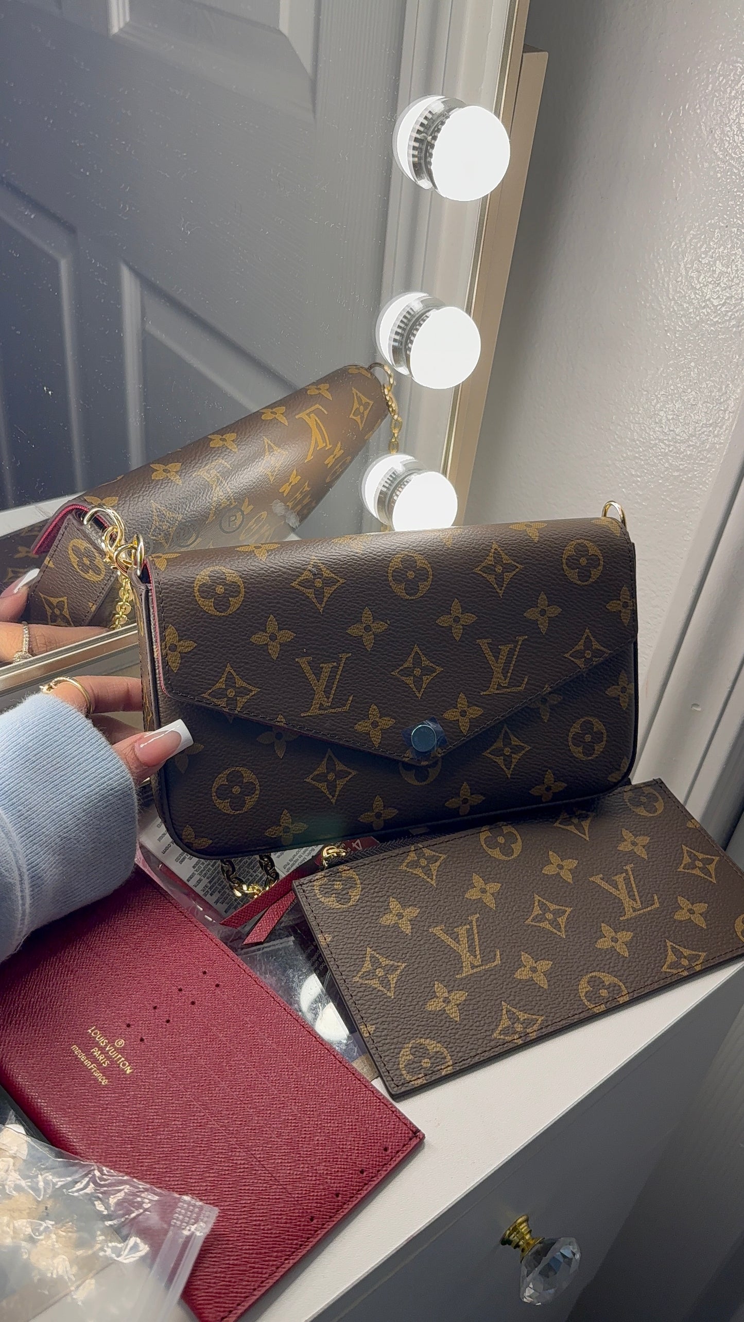 3pc cross body bag