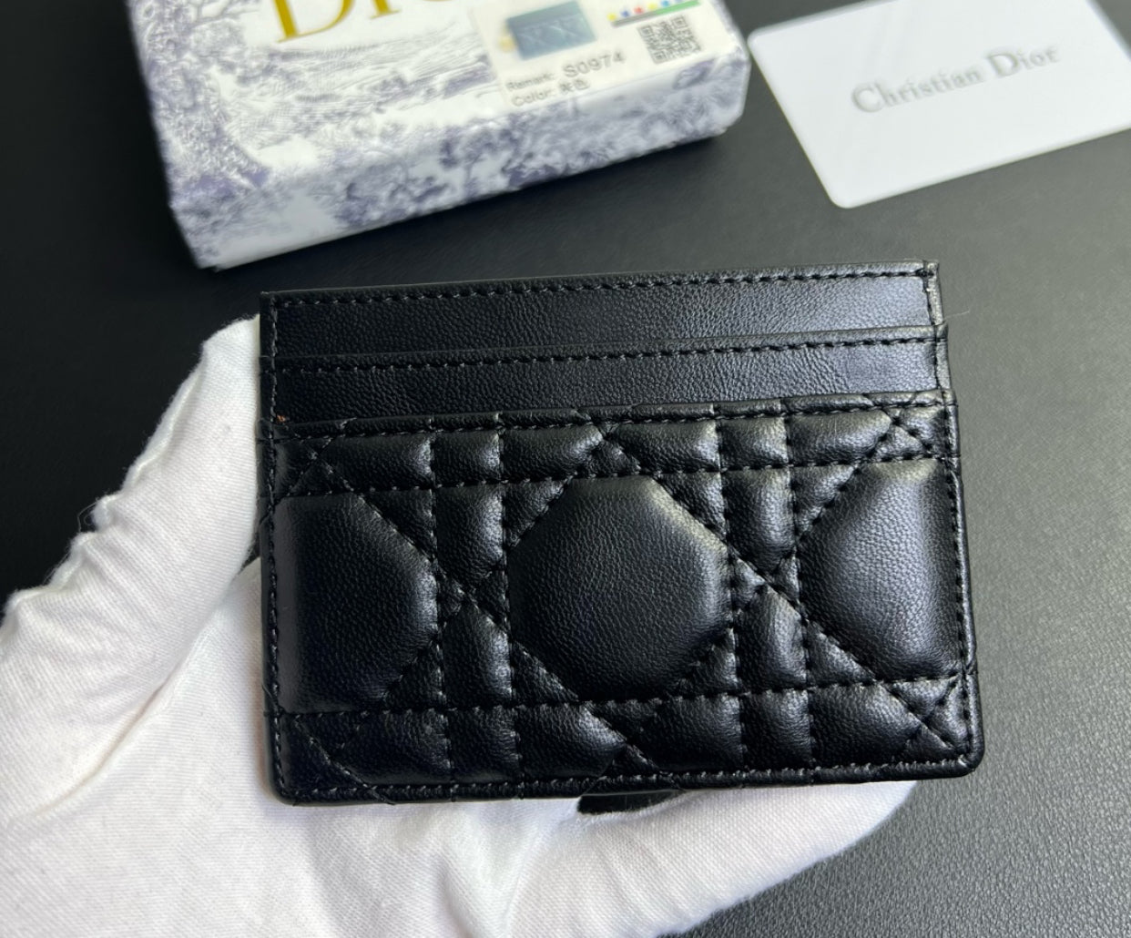Black CD card wallet