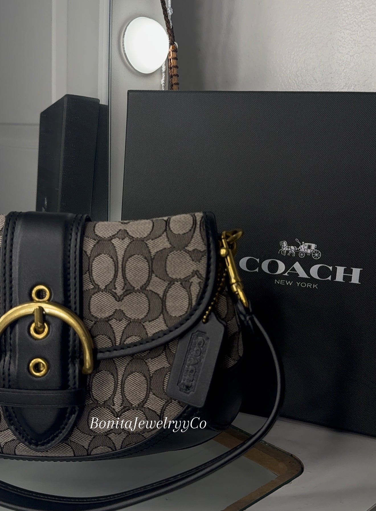 Vintage black purse