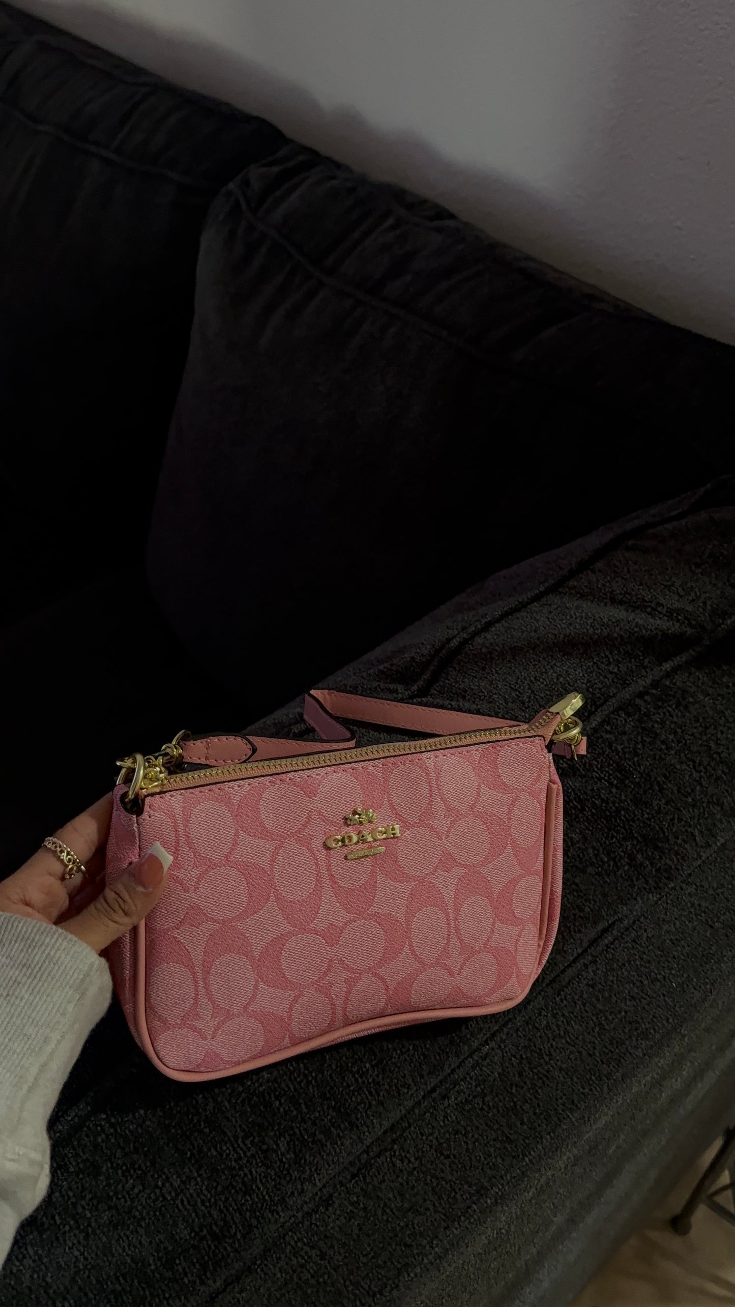 Small pink purse