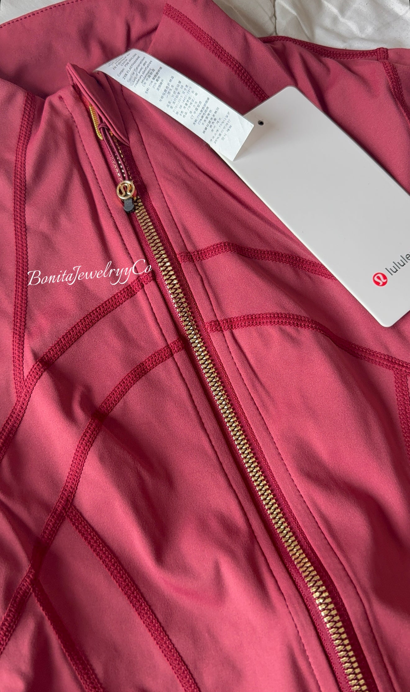 Burgundy Lulu jacket