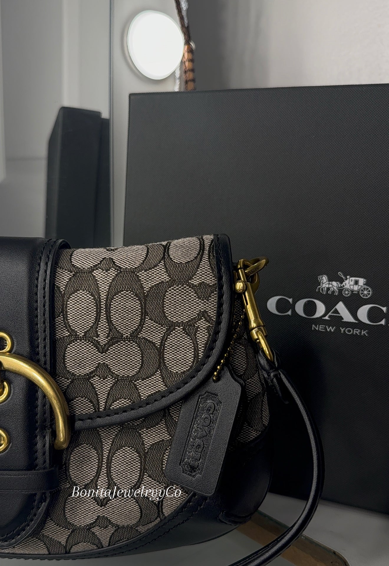 Vintage black purse