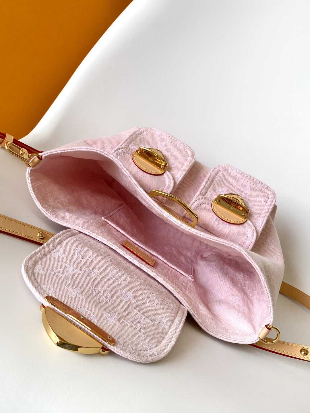 Pink backpack