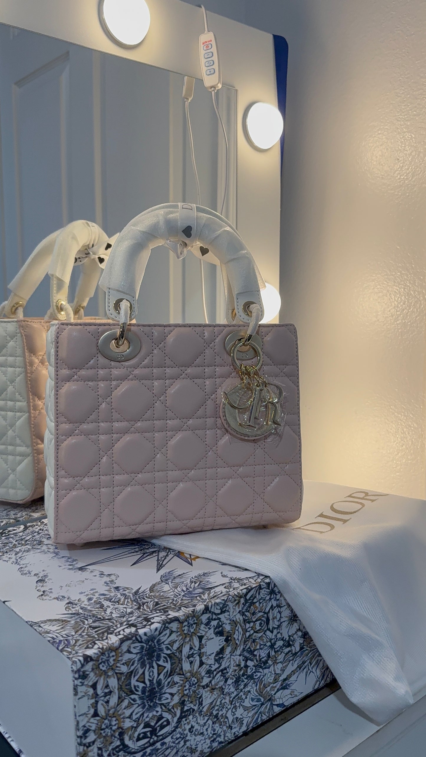 Pale pink DR bag