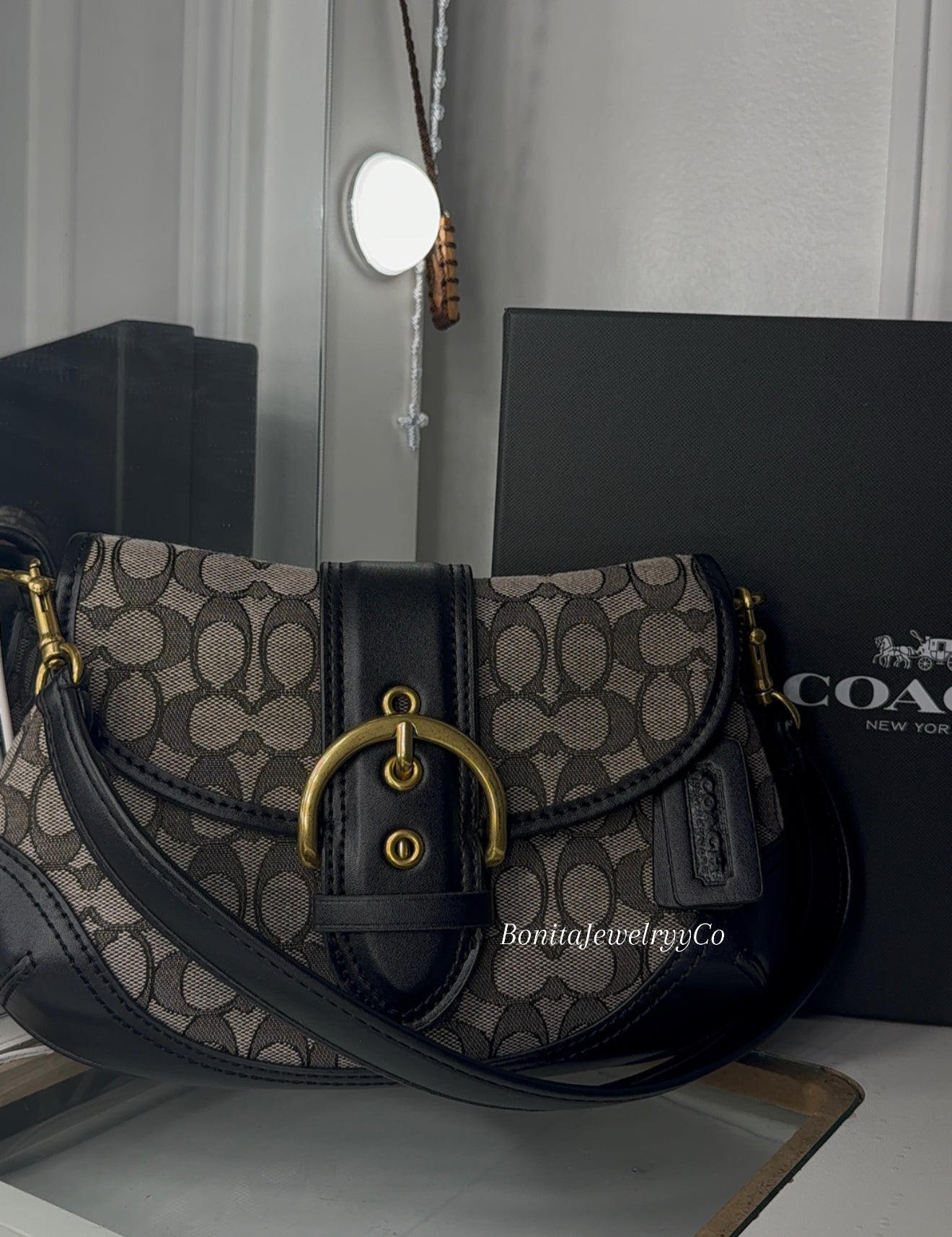 Vintage black purse