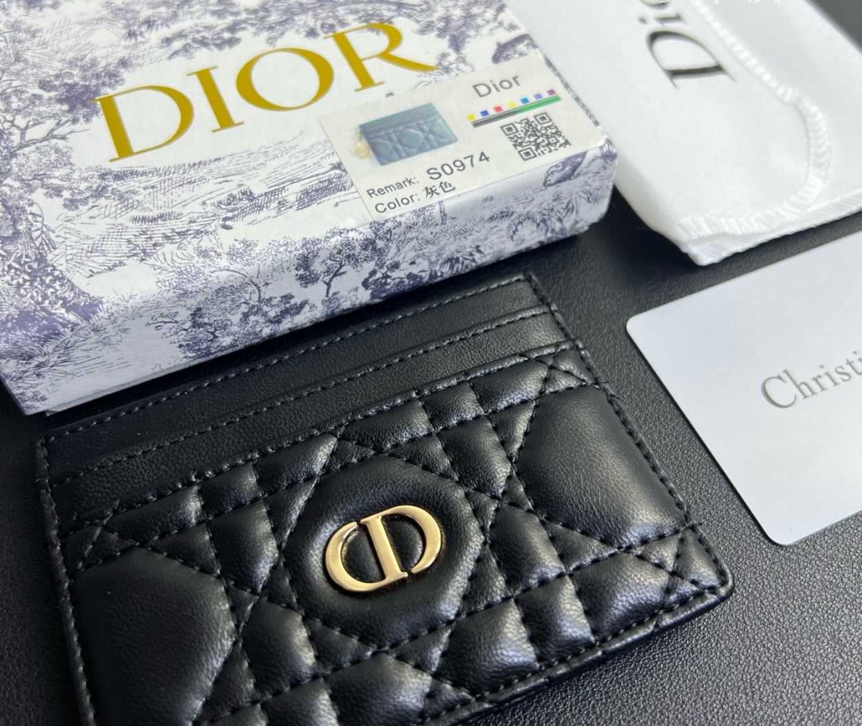 Black CD card wallet