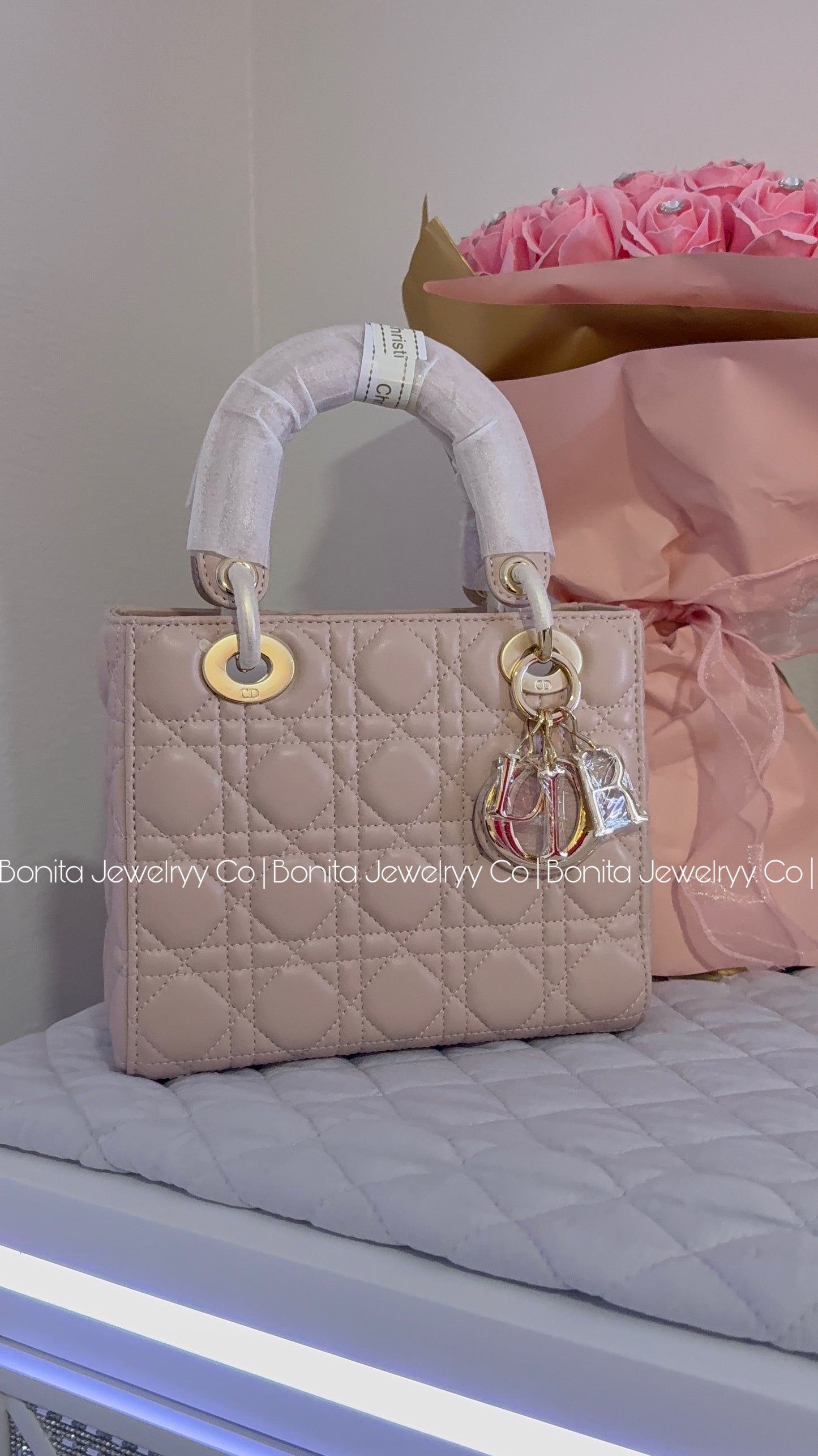Pale pink DR bag
