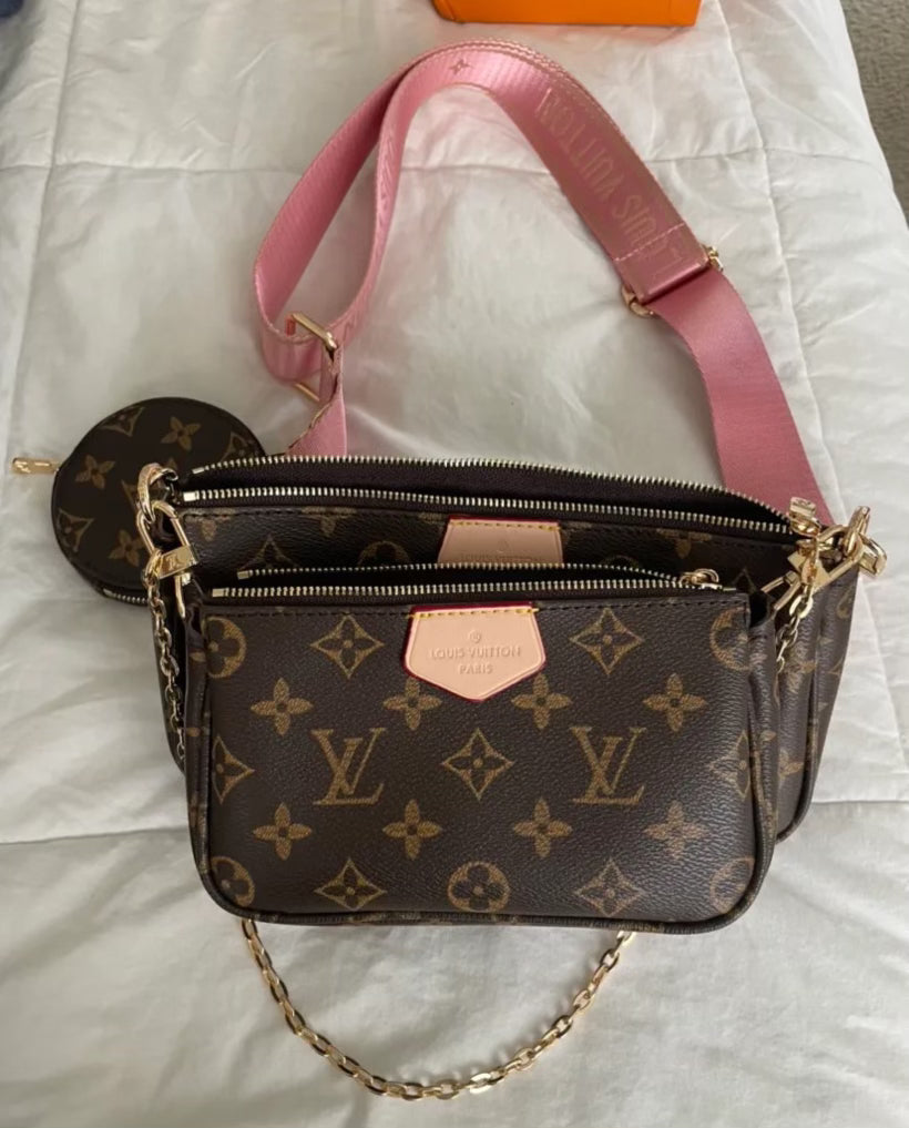 3 pc cross body bag ( no box )