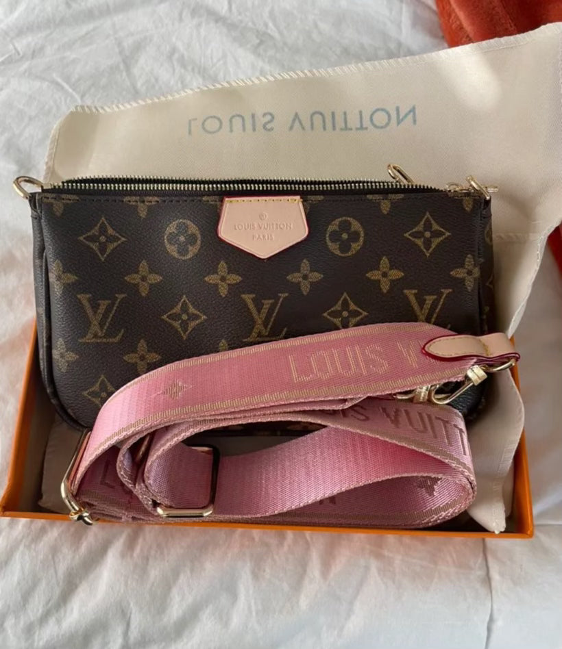 3 pc cross body bag ( no box )