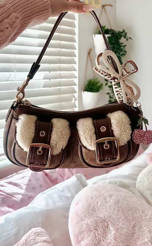Brown ashton purse
