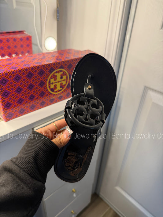 Glossy black Tb slides ( No Box )