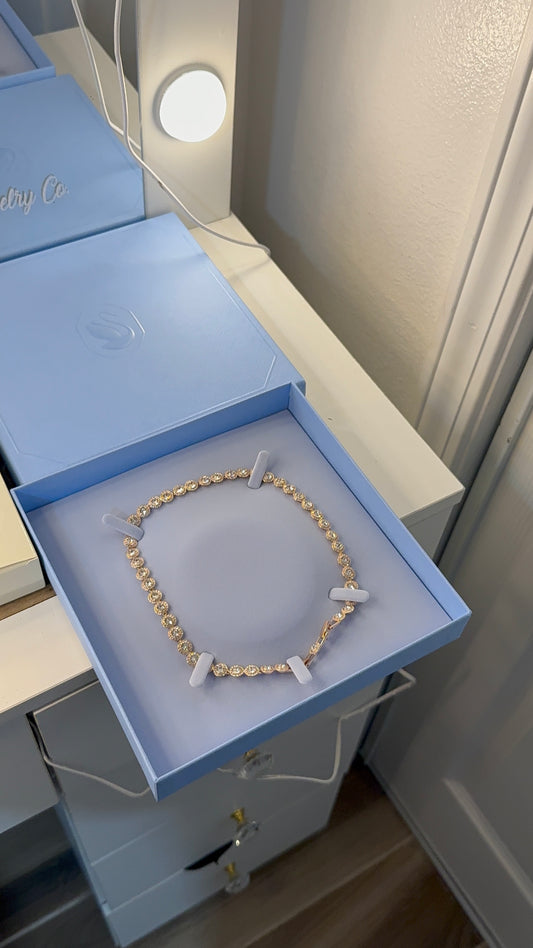 Angelic chocker necklace- Available in all colors .