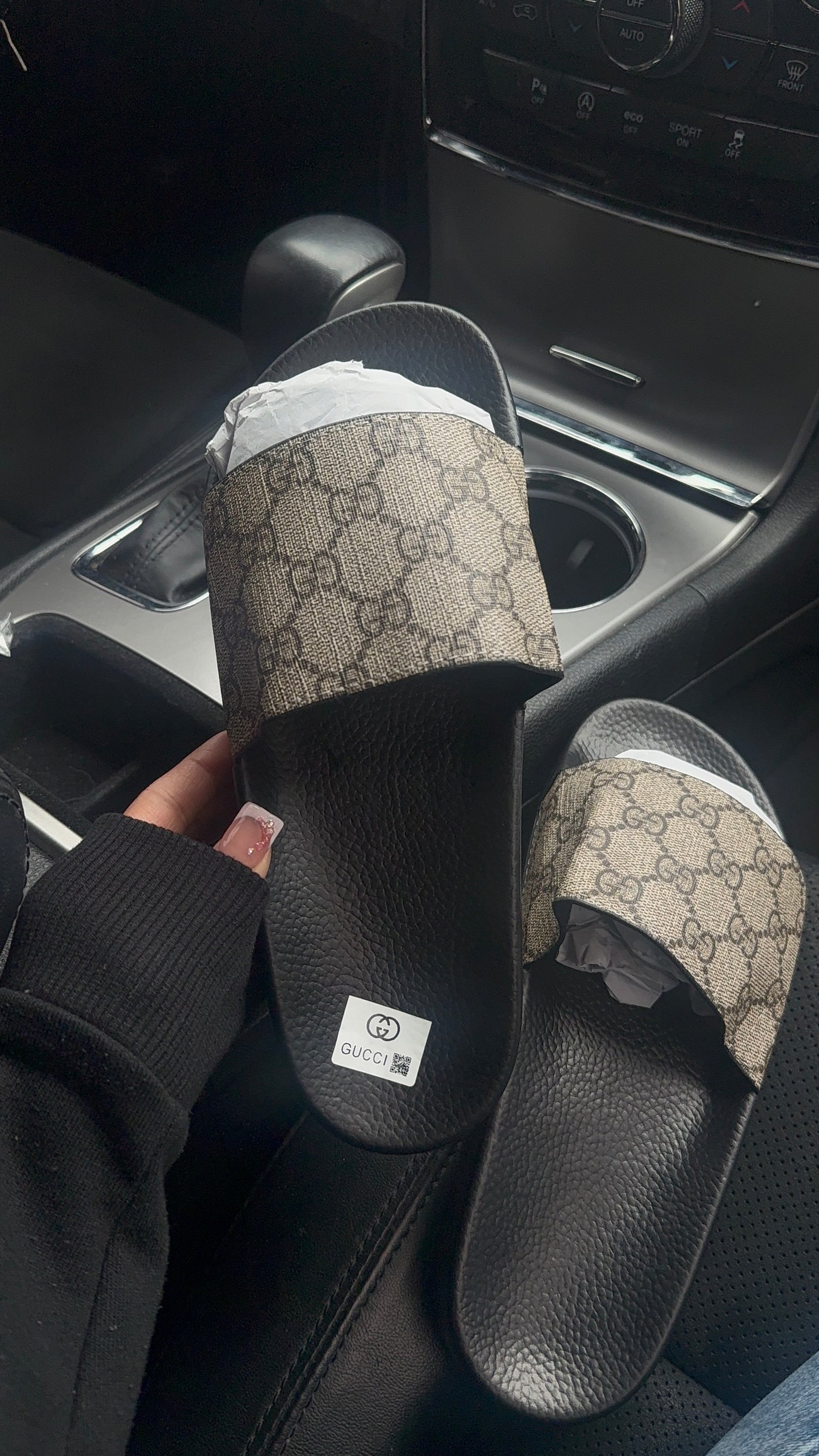 Unisex Gg monogram slides