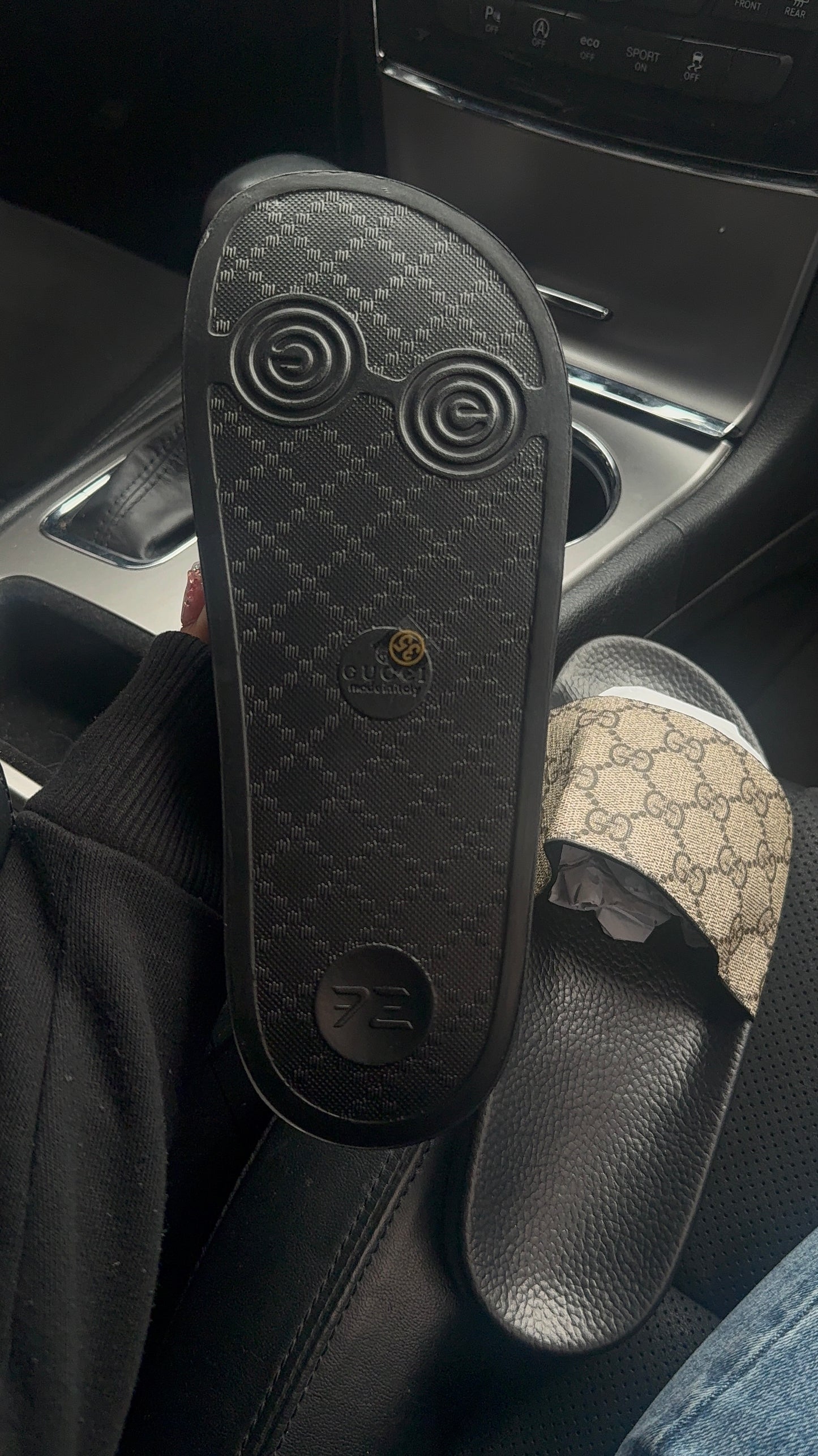 Unisex Gg monogram slides