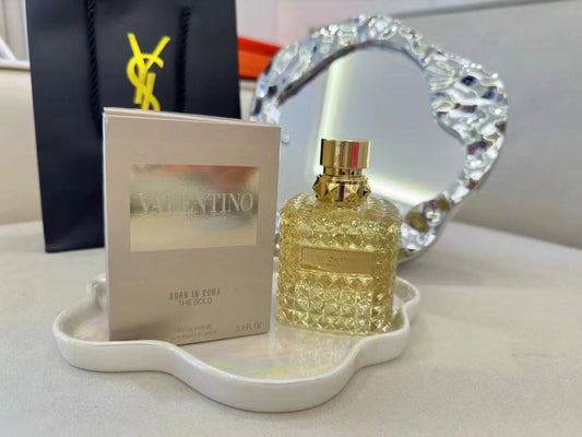 Gold woman’s perfume