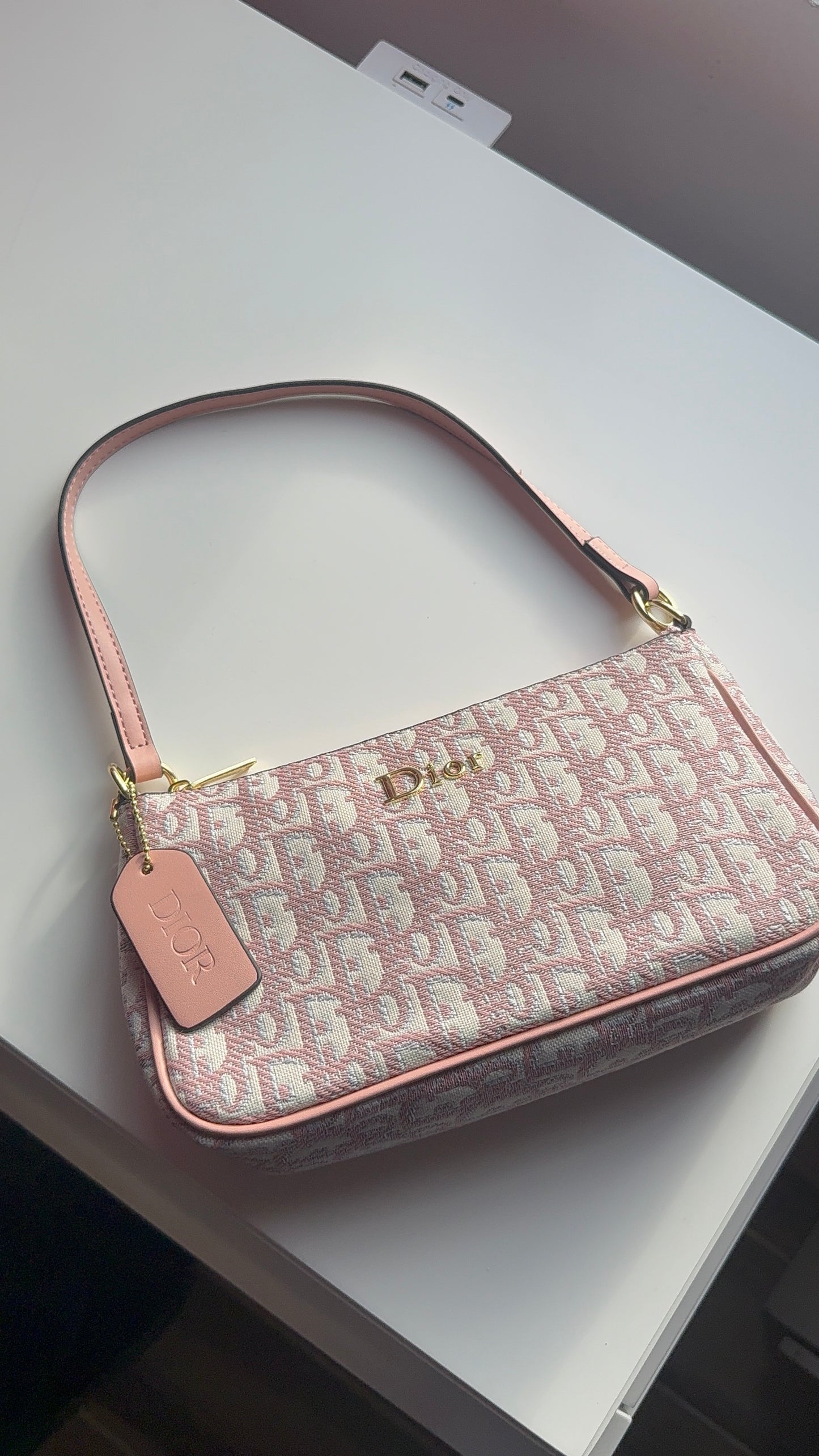 Pink Lux Dr purse