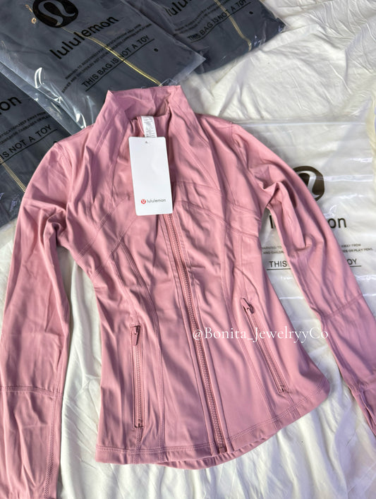 Pink lulu jacket