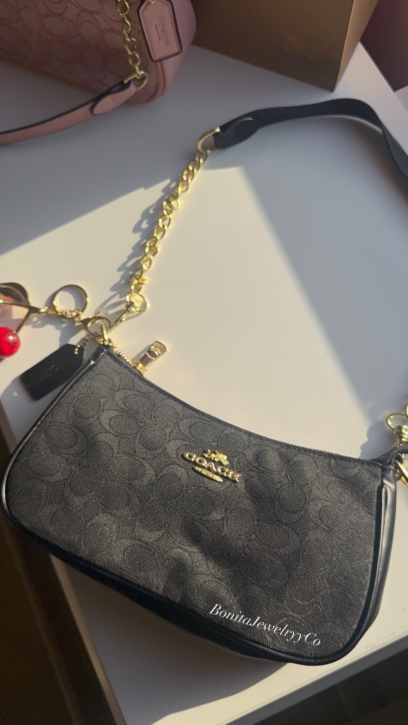 Black purse