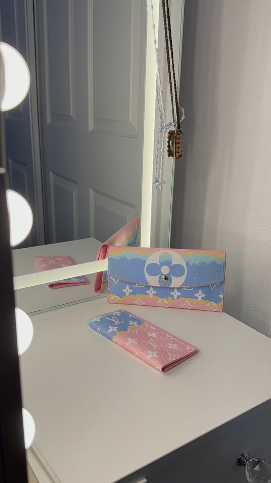 2pc Colorful wallet - ready to ship