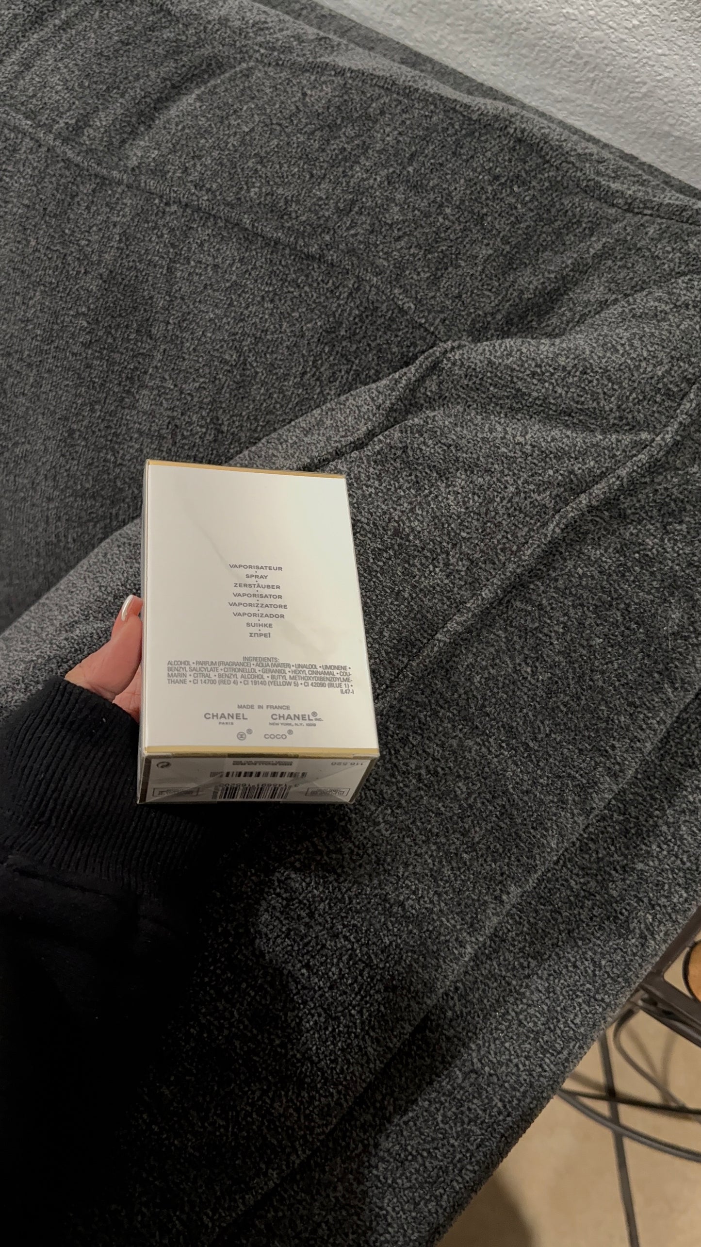 Woman’s coco perfume
