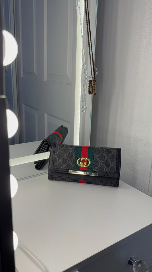 Black wallet- ready to ship