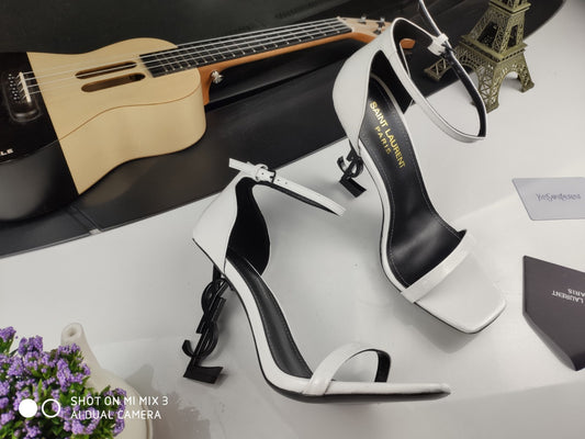 White Heels with box