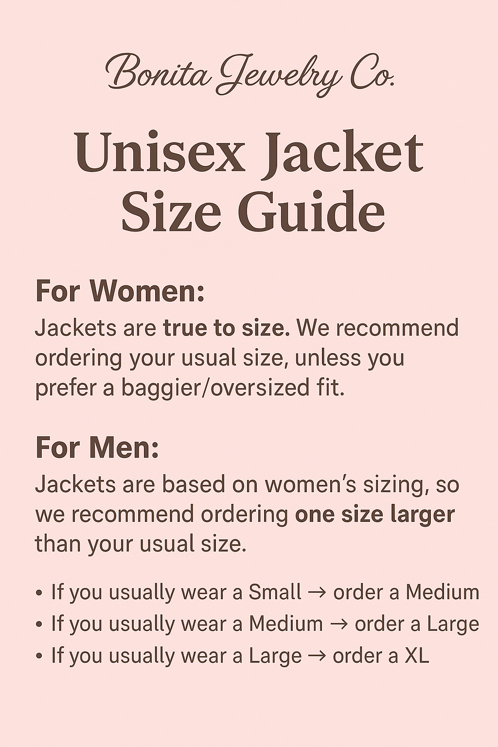 Unisex Berry jacket  - available in black and gray