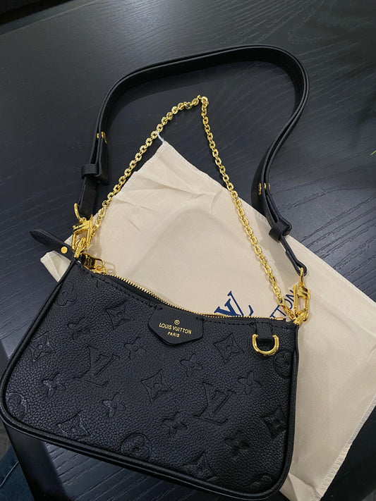 Black Hand bag with dust bag